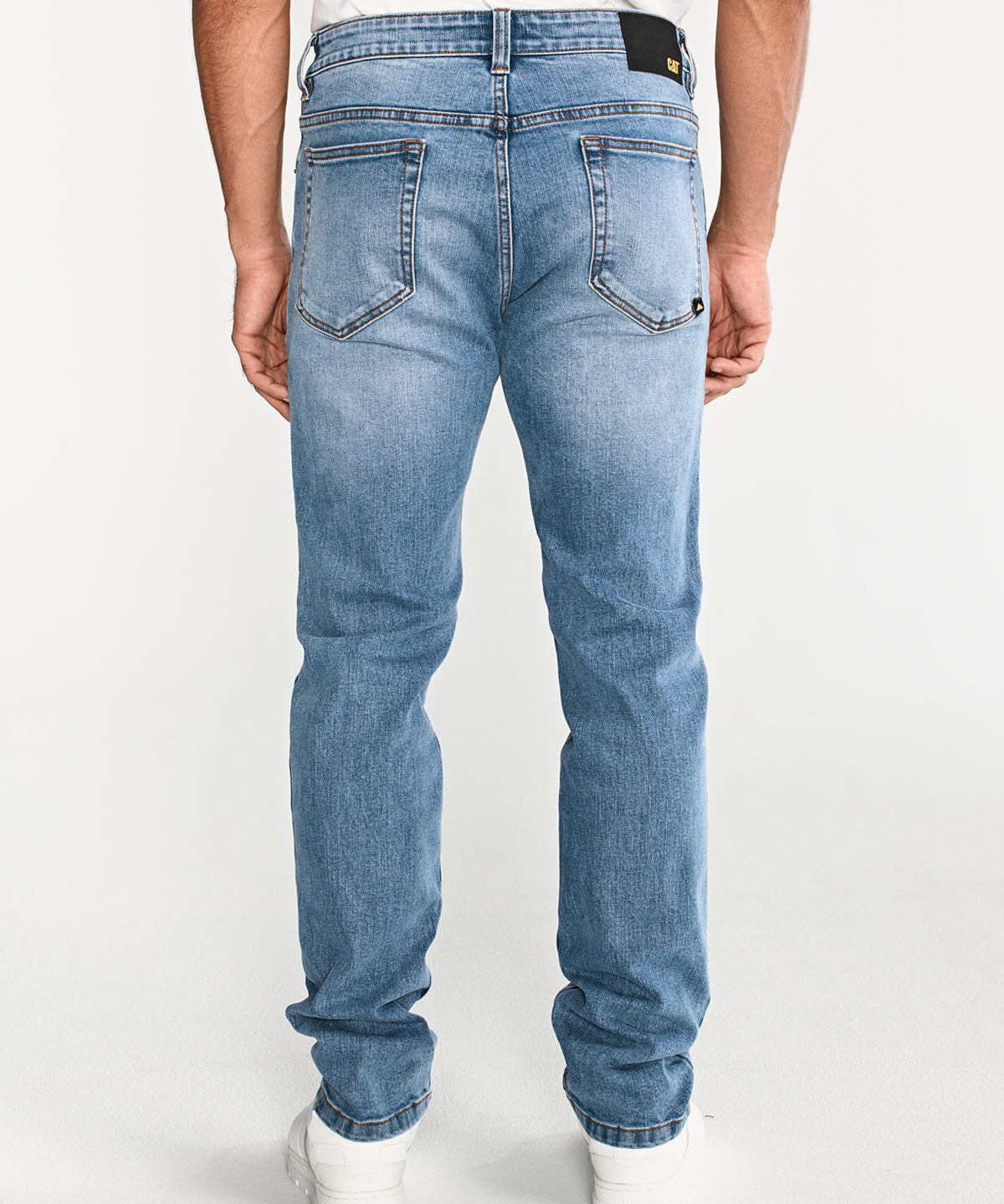Jeans Hombre CAT Eco Stretch Slim Verde