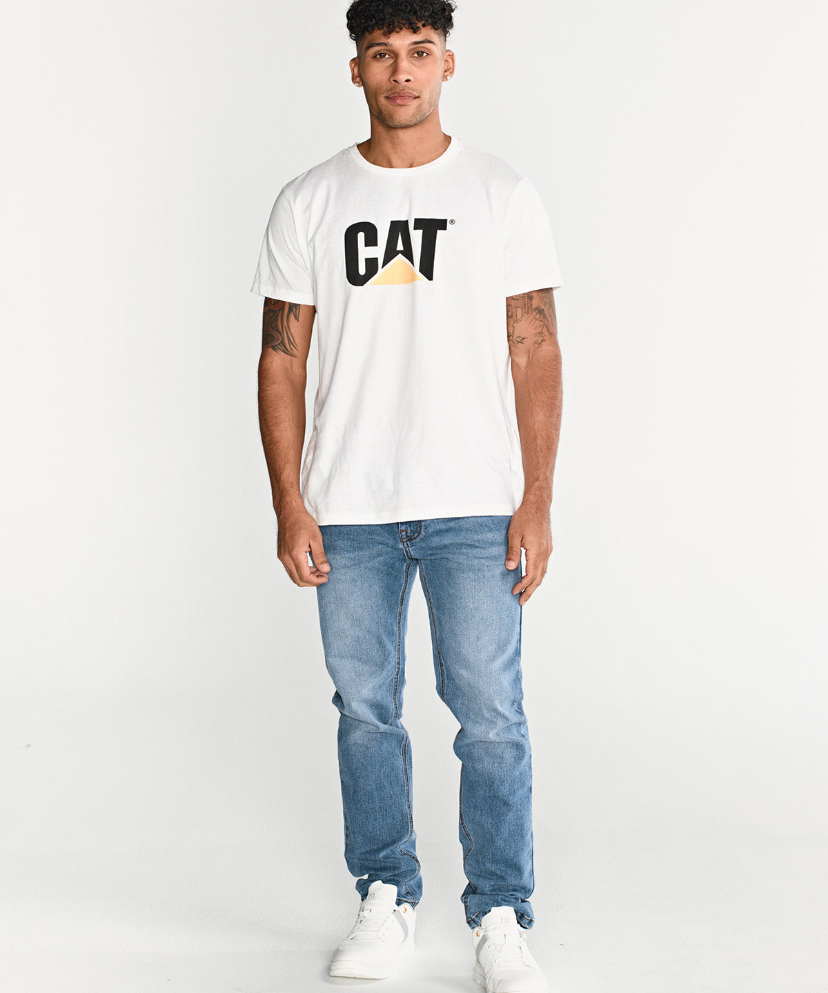 Jeans Hombre CAT Eco Stretch Slim Verde