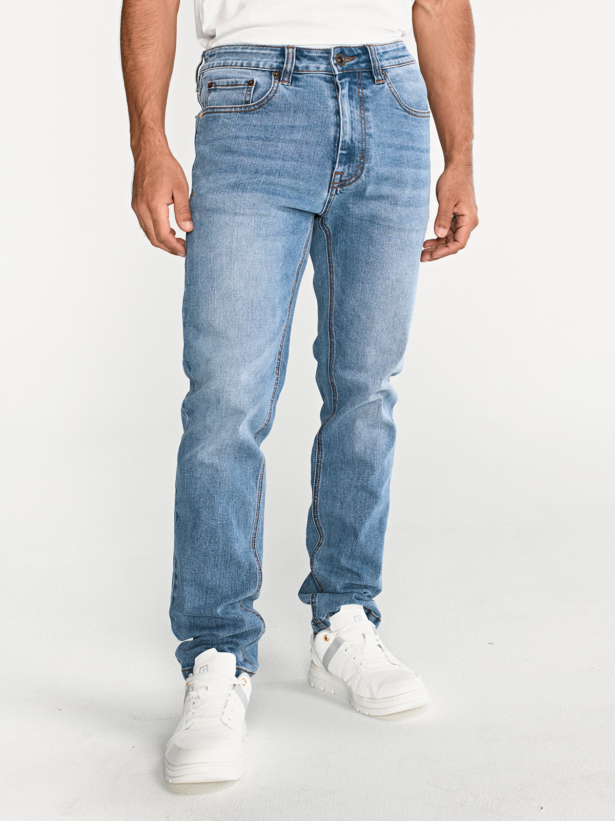 Jeans Hombre CAT Eco Stretch Slim Verde