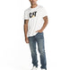 Jeans Casual Hombre Eco Stretch Denim Slim Azul Cat