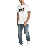 Jeans Casual Hombre Eco Stretch Denim Slim Azul Cat