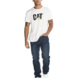 Jeans Casual Hombre Eco Stretch Denim Slim Azul Cat