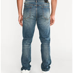 Jeans Rectos Hombre Eco Stretch Azul Cat