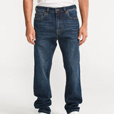 Jeans Hombre CAT Eco Stretch Straight Indigo Dark Stone