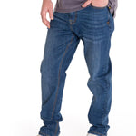 Jeans Casual Hombre Coolmax Denim Slim Azul Cat