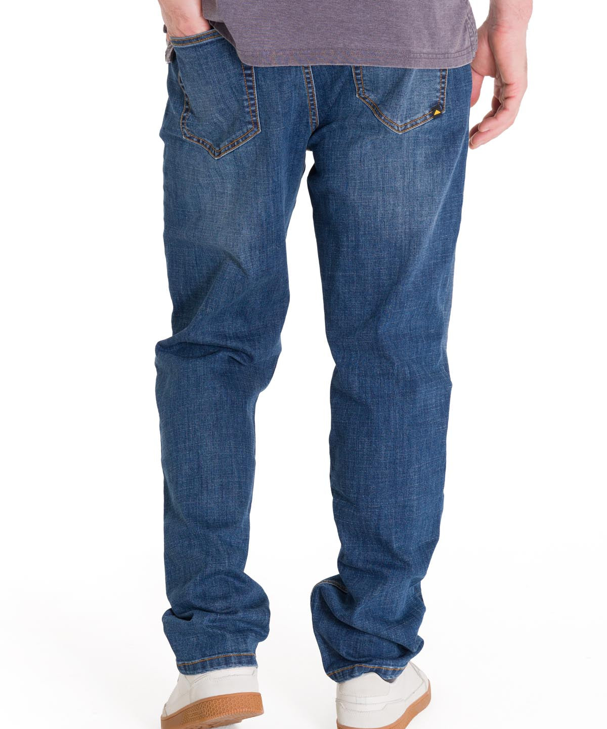 Jeans Casual Hombre Coolmax Denim Slim Azul Cat