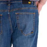 Jeans Casual Hombre Coolmax Denim Slim Azul Cat