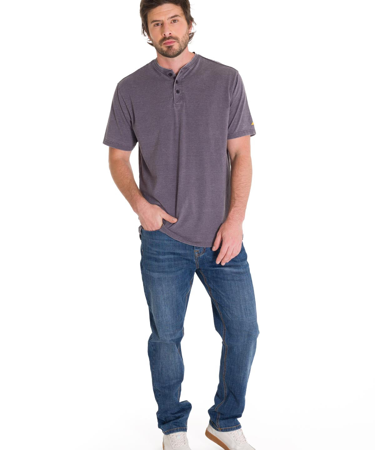 Jeans Casual Hombre Coolmax Denim Slim Azul Cat