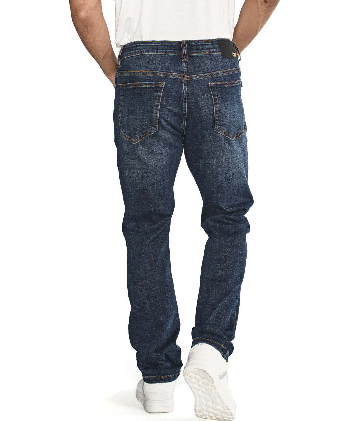 Jeans Casual Hombre Coolmax Denim Slim Azul Cat