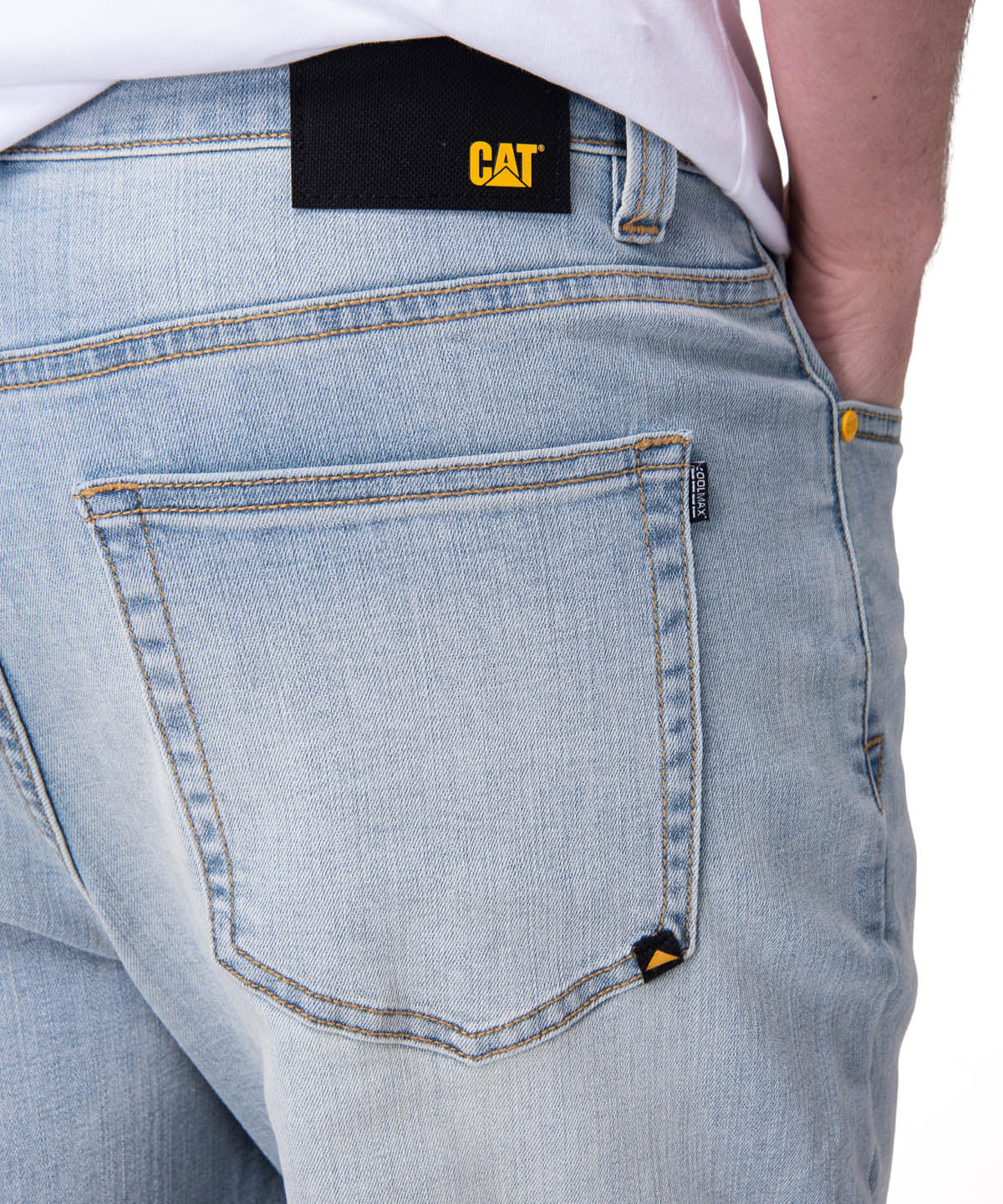 Jeans Hombre Coolmax Denim Slim Azul