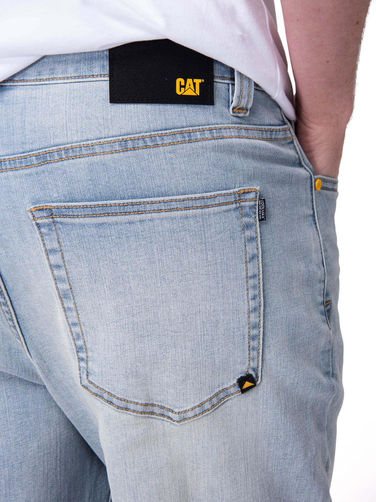 Jeans Hombre Coolmax Denim Slim Azul