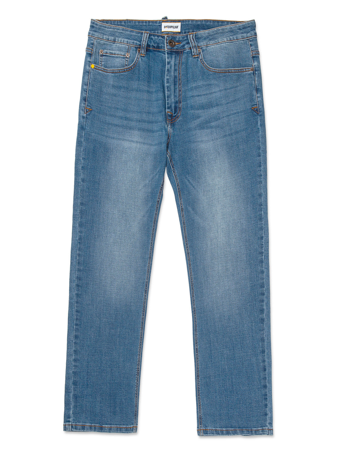 Pantalón Jeans Hombre Coolmax Denim Slim Azul Claro Cat