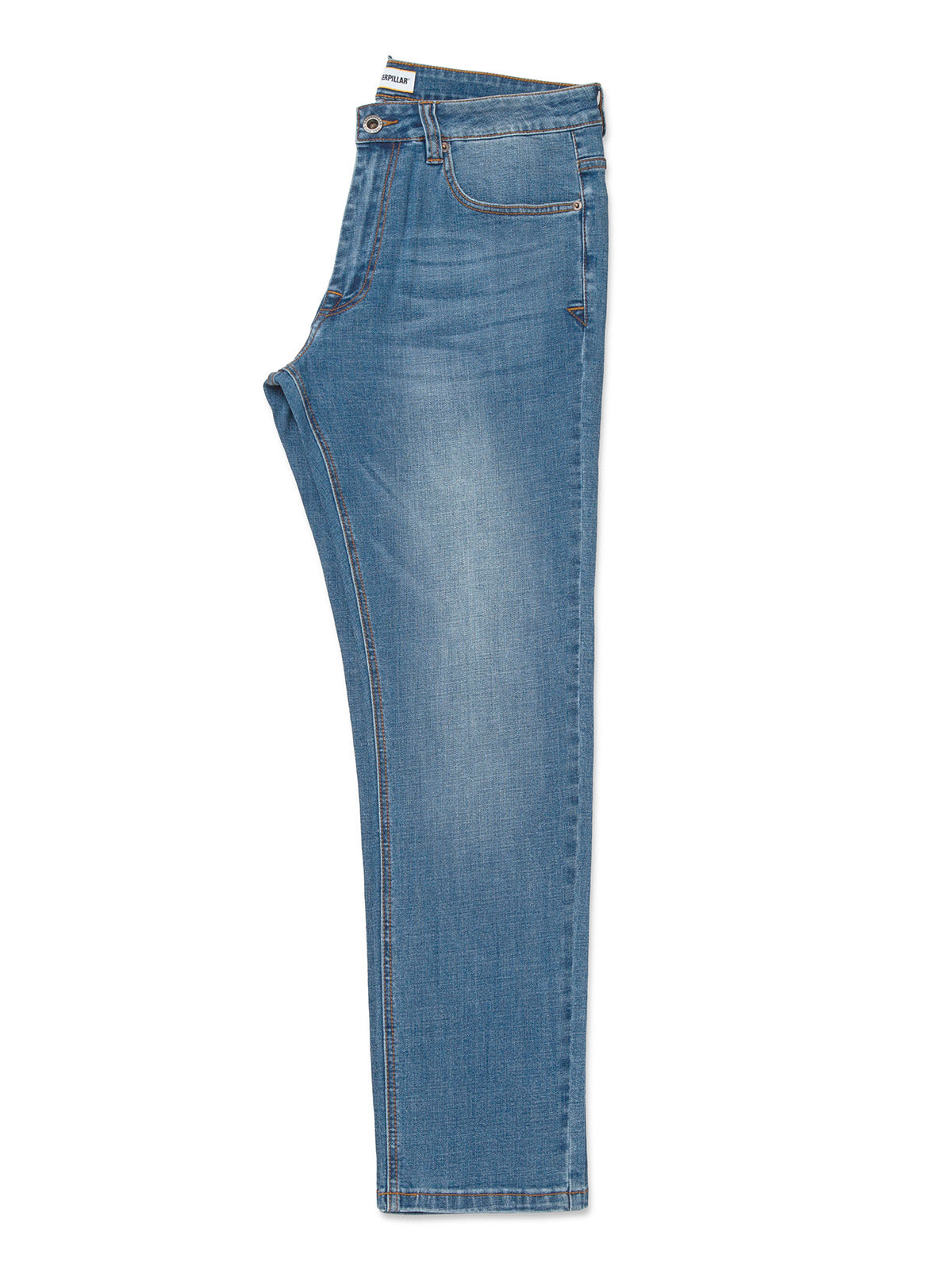Pantalón Jeans Hombre Coolmax Denim Slim Azul Claro Cat