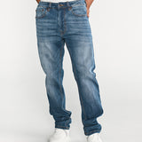 Pantalón Jeans Hombre Coolmax Denim Slim Azul Claro Cat