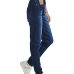 Jeans Denim Mujer Triblend Stretch Denim Mid-Rise Skinny Azul Cat