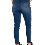 Jeans Denim Mujer Triblend Stretch Denim Mid-Rise Skinny Azul Cat