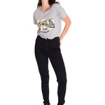 Jeans Denim Mujer Triblend Stretch Denim Mid-Rise Skinny Gris Cat