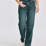 Jeans Casual Mujer TRIBLEND STRETCH DENIM WIDE LEG Azul CAT