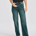 Jeans Casual Mujer TRIBLEND STRETCH DENIM WIDE LEG Azul CAT