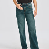 Jeans Casual Mujer TRIBLEND STRETCH DENIM WIDE LEG Azul CAT