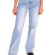 Jeans Denim Mujer Triblend Stretch Denim Wide Leg Celeste Cat