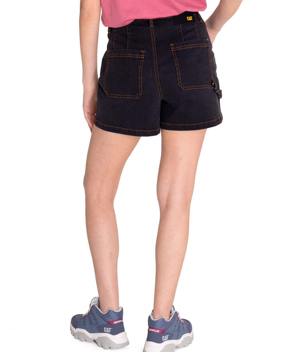 Short Casual Mujer TRIBLEND STRETCH DENIM SHORT Gris CAT