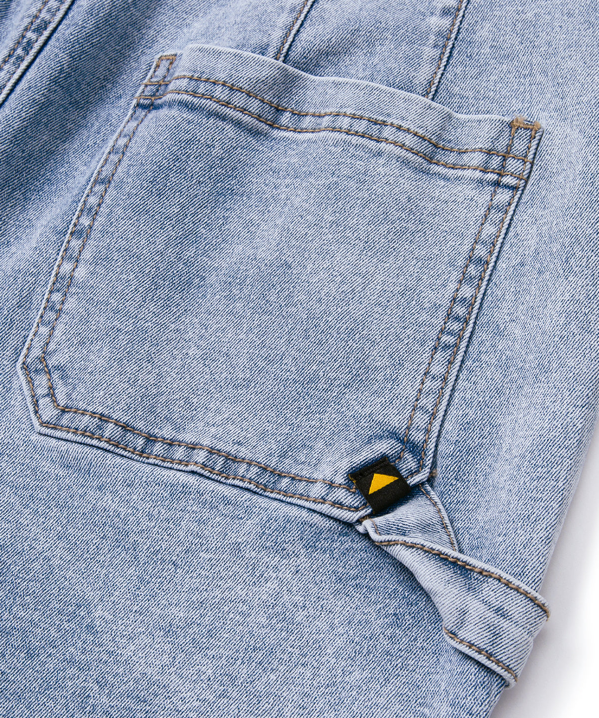 Short Casual Mujer TRIBLEND STRETCH DENIM SHORT Azul claro CAT