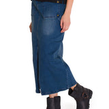Falda Ajustada Casual Mujer CARPENTER MAXI SKIRT Denim Cat
