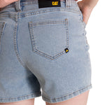 Short Denim Mujer 5 Bolsillos Azul Claro CAT