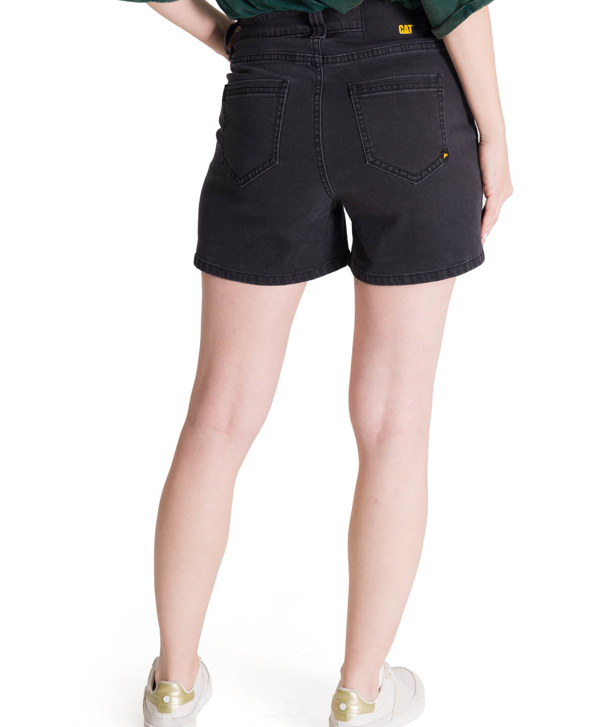 Short Denim Mujer 5 Bolsillos Negro CAT