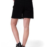 Short Mujer Denim High Rise Cowb Negro
