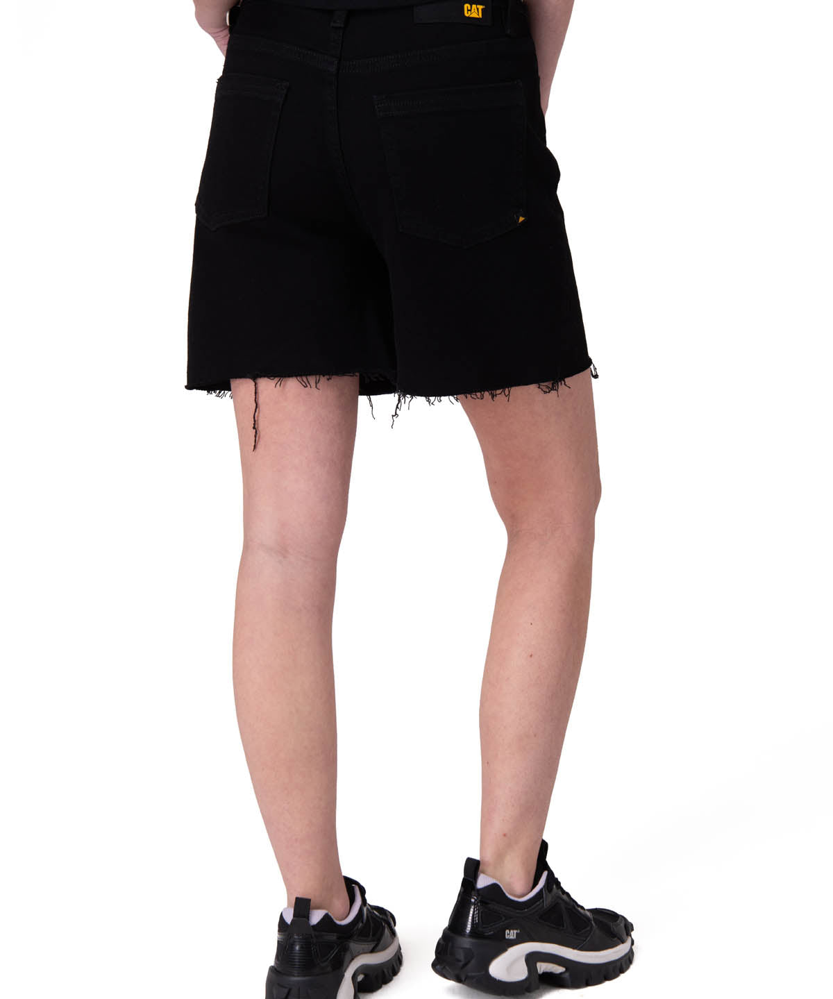 Short Mujer Denim High Rise Cowb Negro