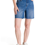 Short Tiro Alto Denim Mujer Cowboy Azul CAT