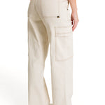 Jeans Cargo Mujer Relaxed Beige CAT