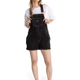 Jardinera Denim Mujer Heritage Negro CAT
