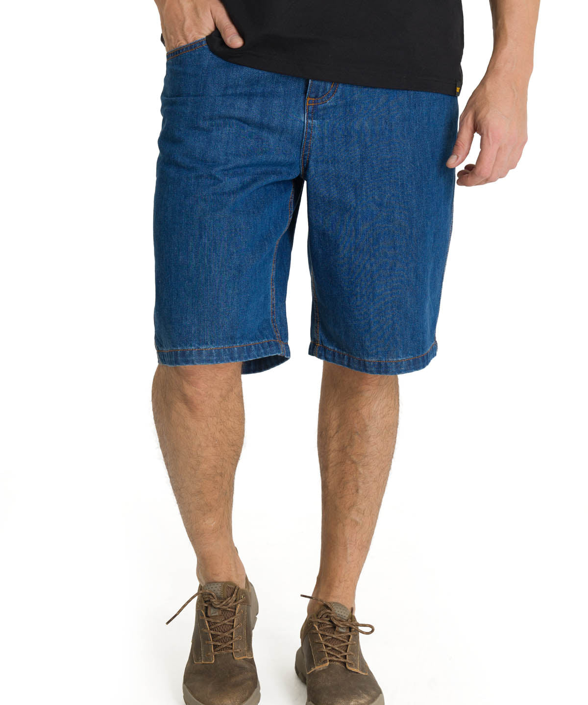 Short Denim Hombre Utility Azul CAT