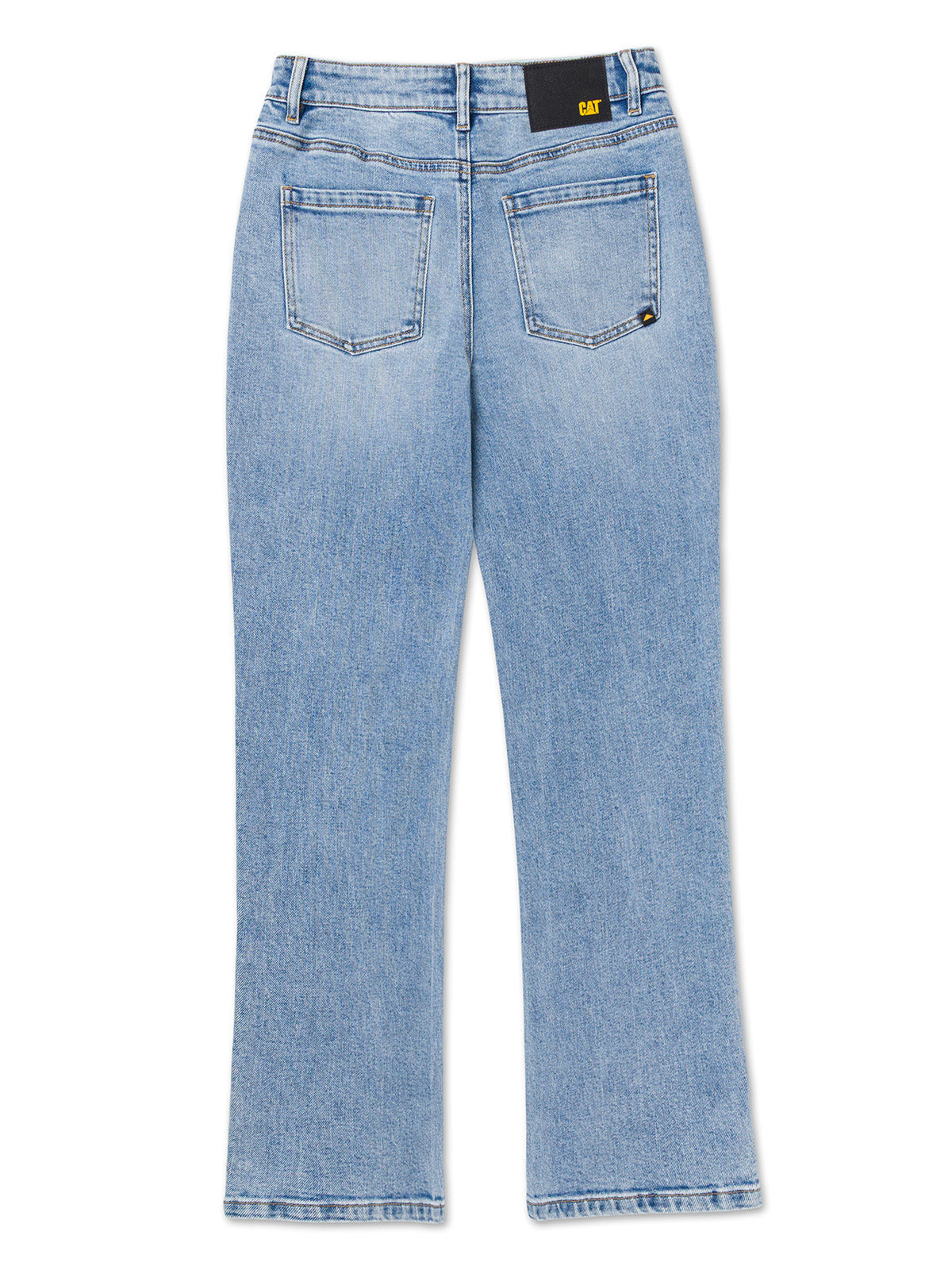Jeans Mujer CAT Denim High-Rise Straight Azul
