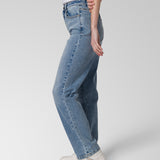 Jeans Mujer CAT Denim High-Rise Straight Azul