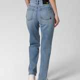 Jeans Mujer CAT Denim High-Rise Straight Azul