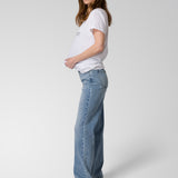 Jeans Mujer CAT Denim High-Rise Straight Azul