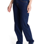 Jeans Tiro Alto Mujer Stretch Azul CAT