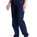 Jeans Tiro Alto Mujer Stretch Azul CAT