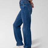 Jeans Mujer CAT High-Rise Straight Leg Azul índigo CAT