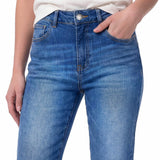 Jeans Mujer CAT High-Rise Straight Leg Azul índigo