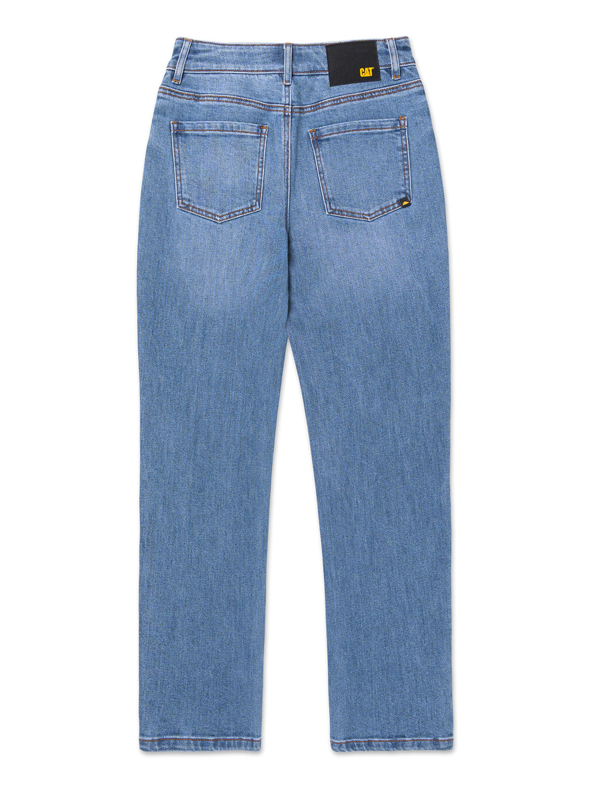Jeans Mujer Denim High-Rise Stra Celeste