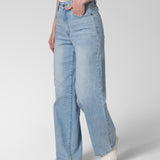 JEANS MUJER DENIM WIDE LEG INDIGO
