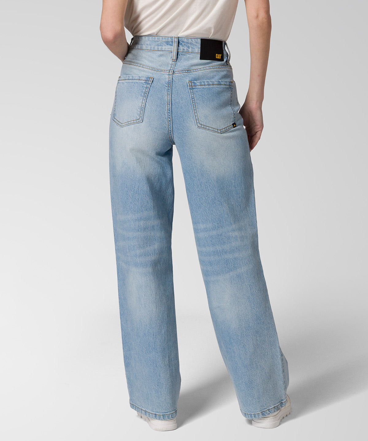 JEANS MUJER DENIM WIDE LEG INDIGO