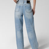 JEANS MUJER DENIM WIDE LEG INDIGO