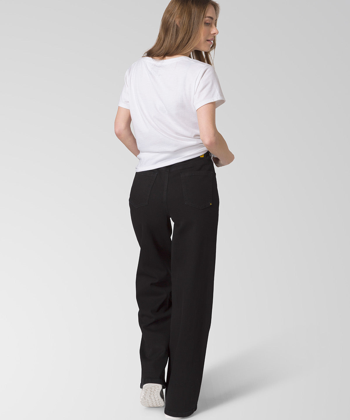 Jeans Mujer CAT Denim Wide Leg - Black Stone CAT