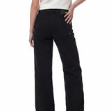 Jeans Mujer CAT Denim Wide Leg - Black Stone